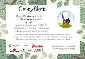 certyfikat