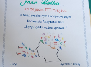 Sukces naszych uczennic w konkursie recytatorskim