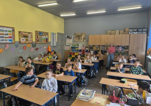 klasa podczas przedstawienia