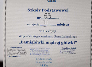Sukces naszych uczennic w konkursie