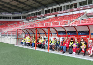 klasa 1 a na stadionie Widzewa