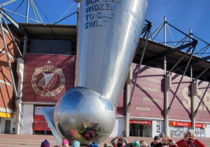 klasa 1 a na stadionie Widzewa