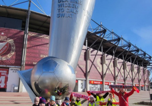 klasa 1 a na stadionie Widzewa