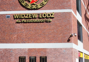 klasa 1 a na stadionie Widzewa