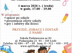 Zapraszamy na Drzwi Otwarte 4 marca w godz. 17-19