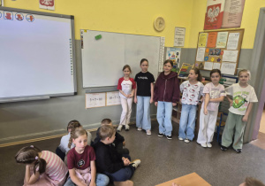 klasa podczas przedstawienia