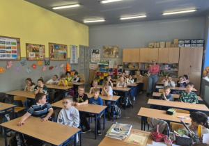 klasa podczas przedstawienia