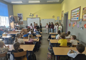 klasa podczas przedstawienia